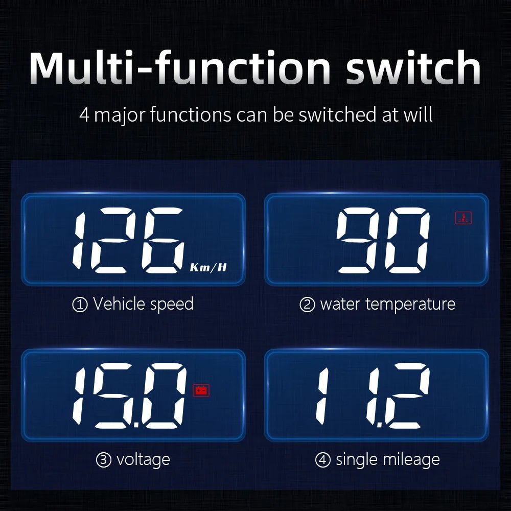 Car Head up Display Speedometer