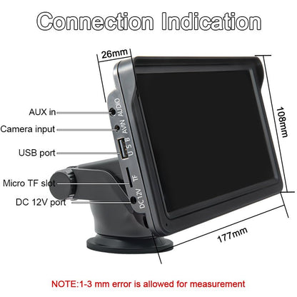 7-Inch Multimedia car display