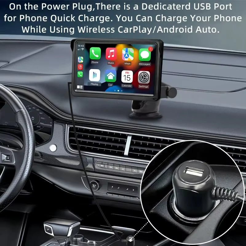 usb port for quick charging 