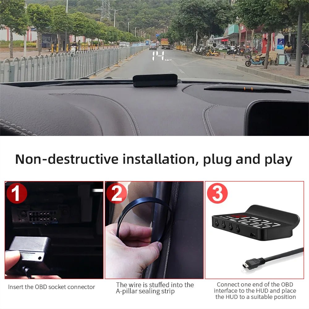 Car Head up Display Speedometer 