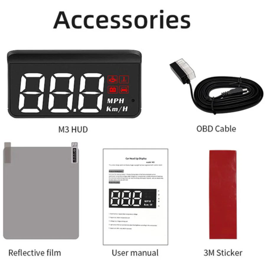 Car Head up Display Speedometer 