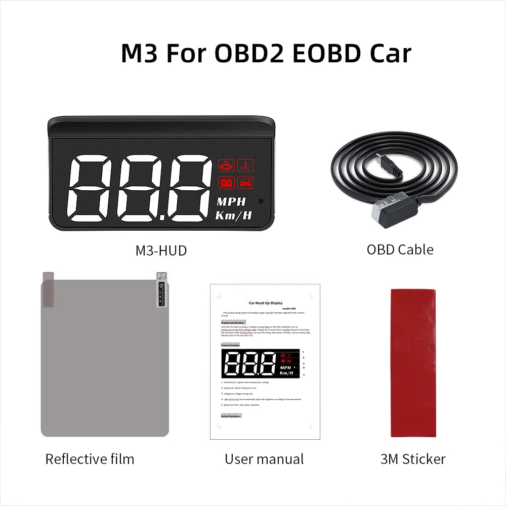 Car Head up Display Speedometer