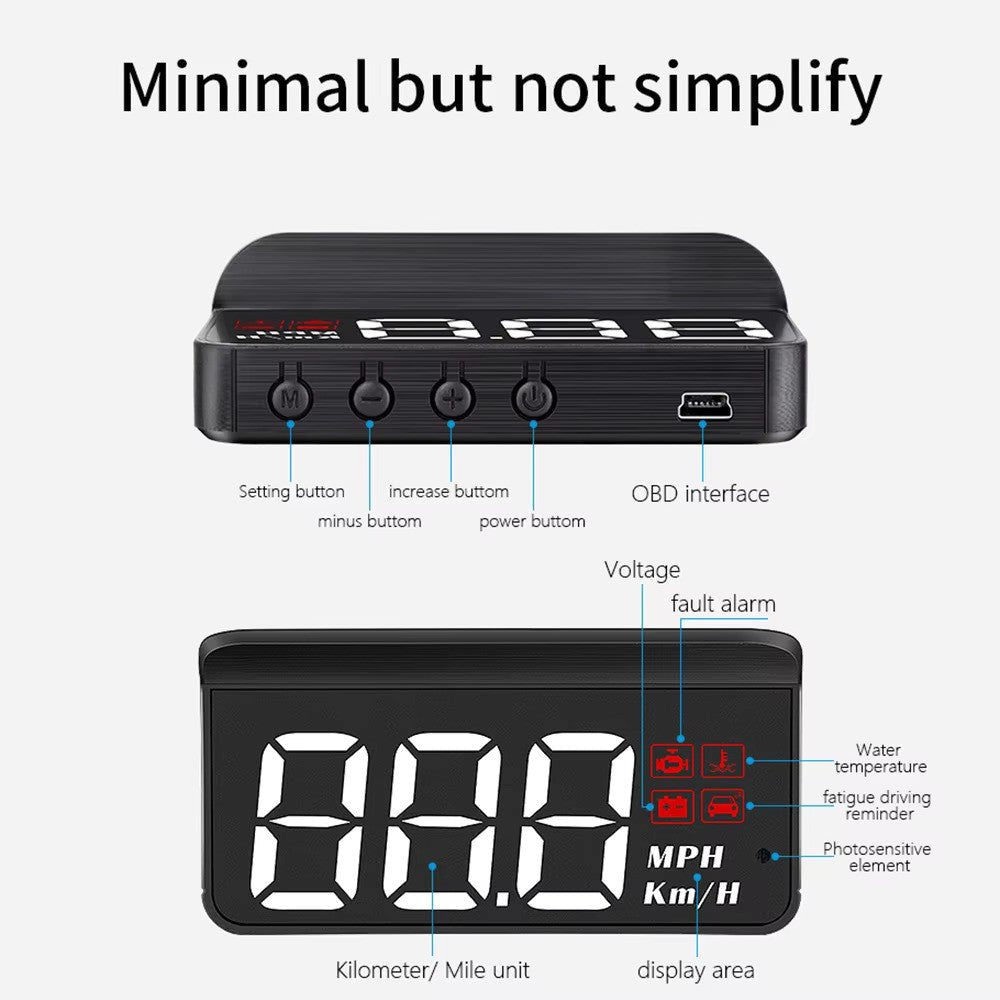 Car Head up Display Speedometer